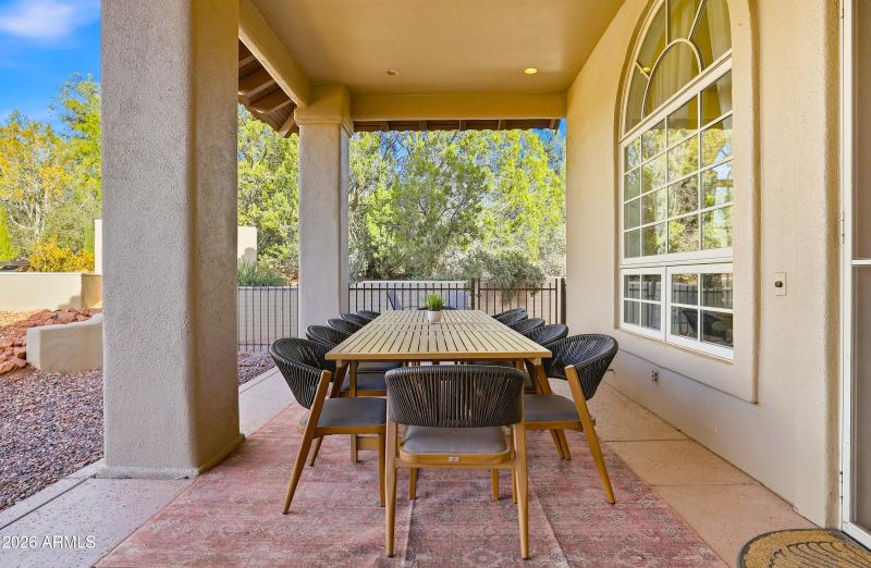 Abundant space for parties