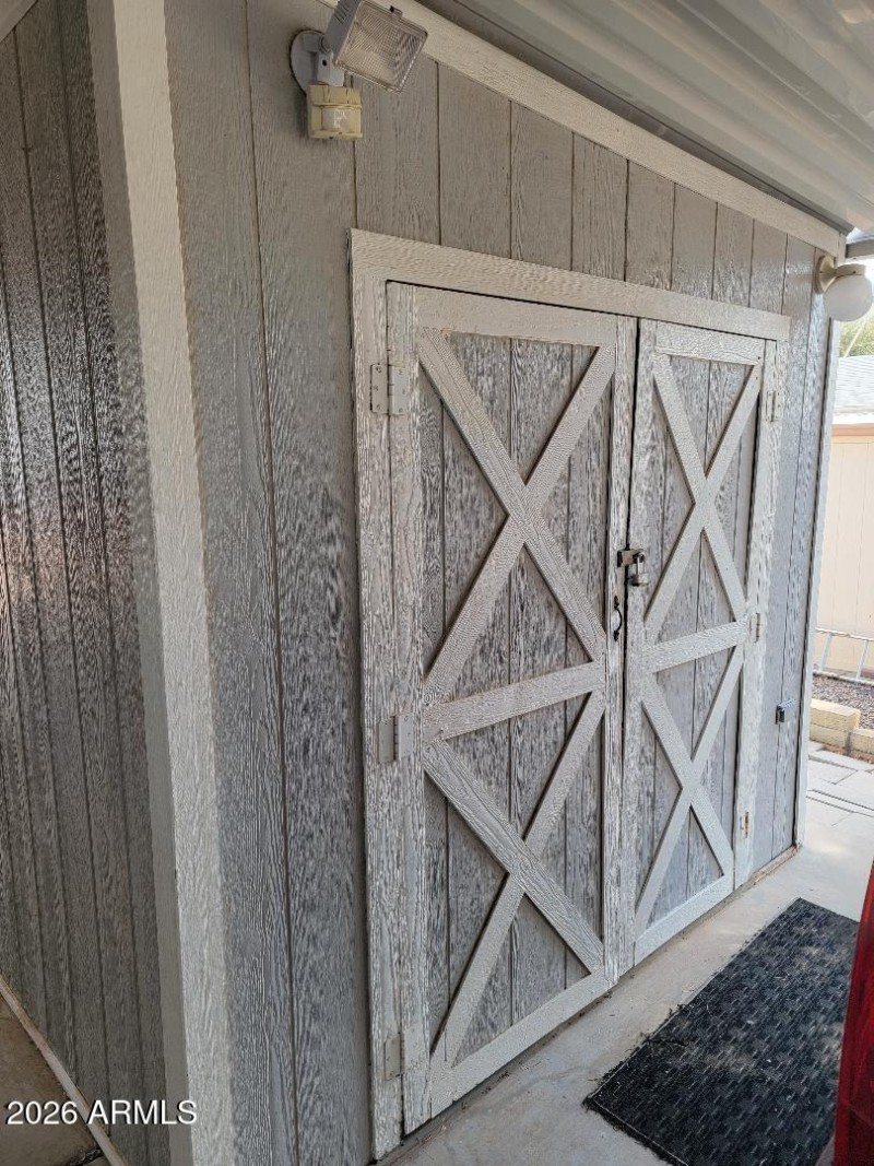 3731 shed with double doors