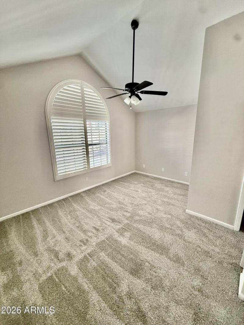 New paint and carpet