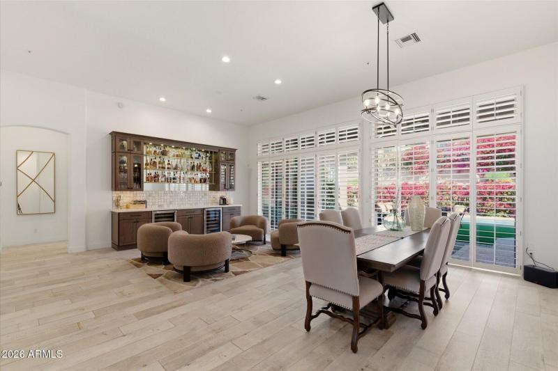 Dining and Living Rooms