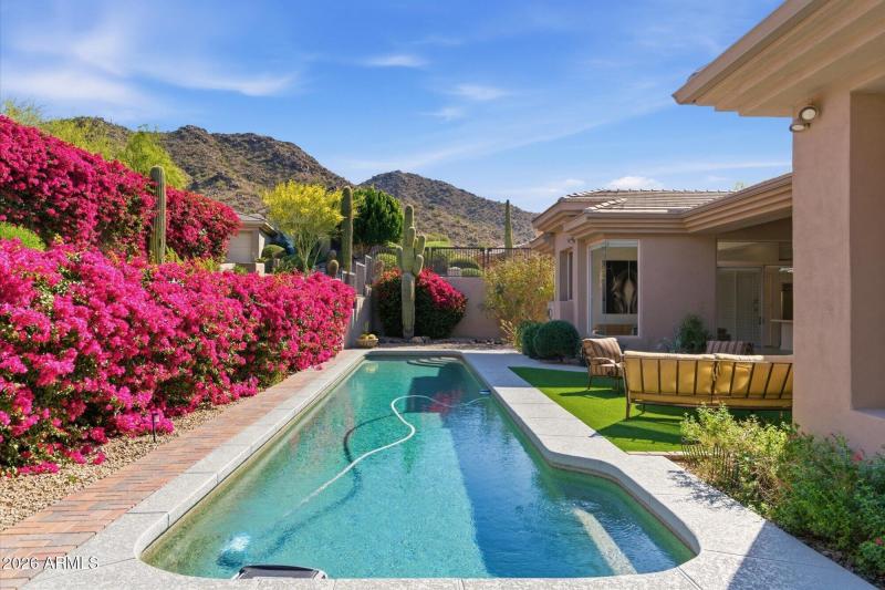 Pool and Mountain Views
