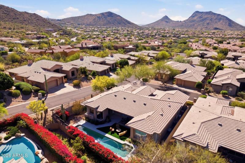Aerial Neighborhood View