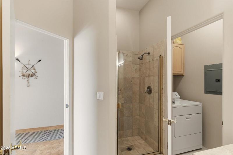 Laundry and Guest Bathroom