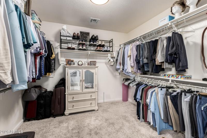 Master closet