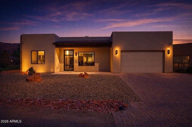 Front Exterior Twilight