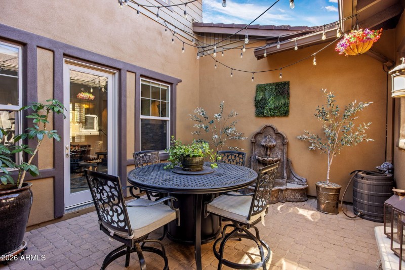 Interior Courtyard w/water feature