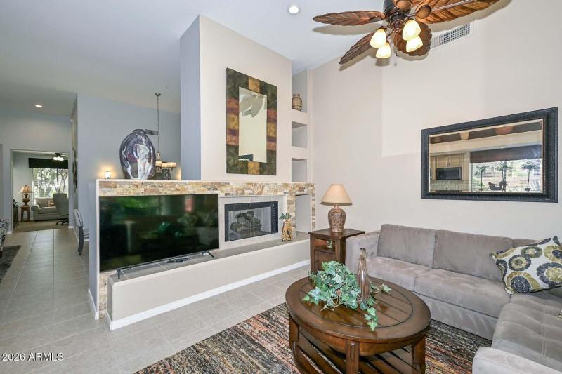 Family Room-Fireplace