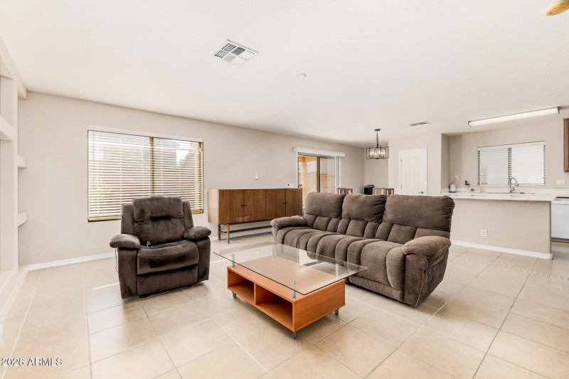 Family & Kitchen view