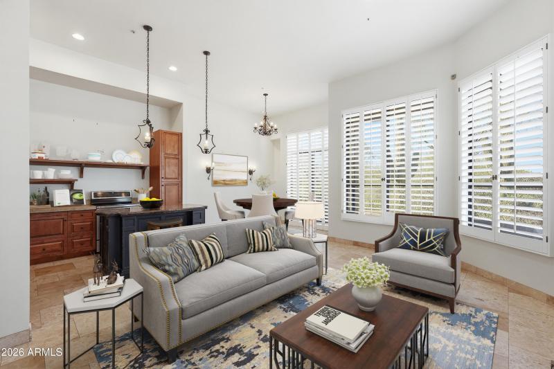 Great Room - Virtually Staged