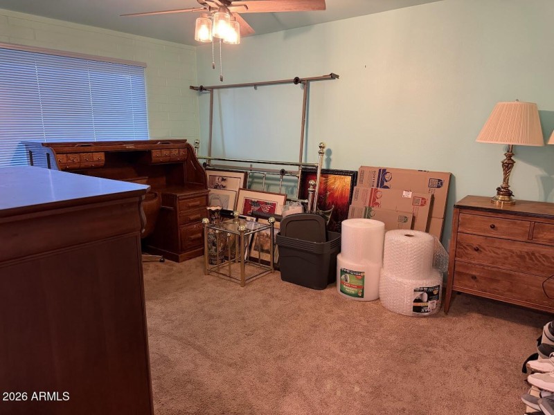 Master bedroom from doorway