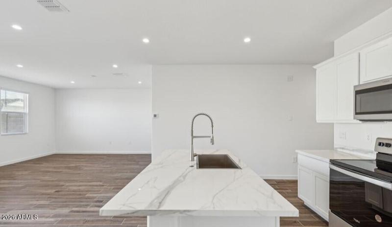 Denton kitchen and great room