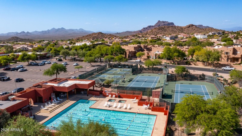 View - Pools and Courts