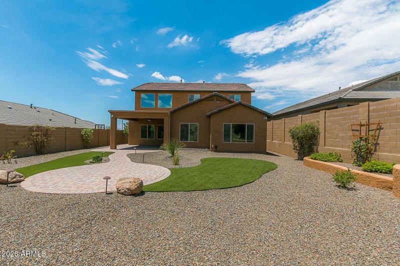 Low maintenance back yard