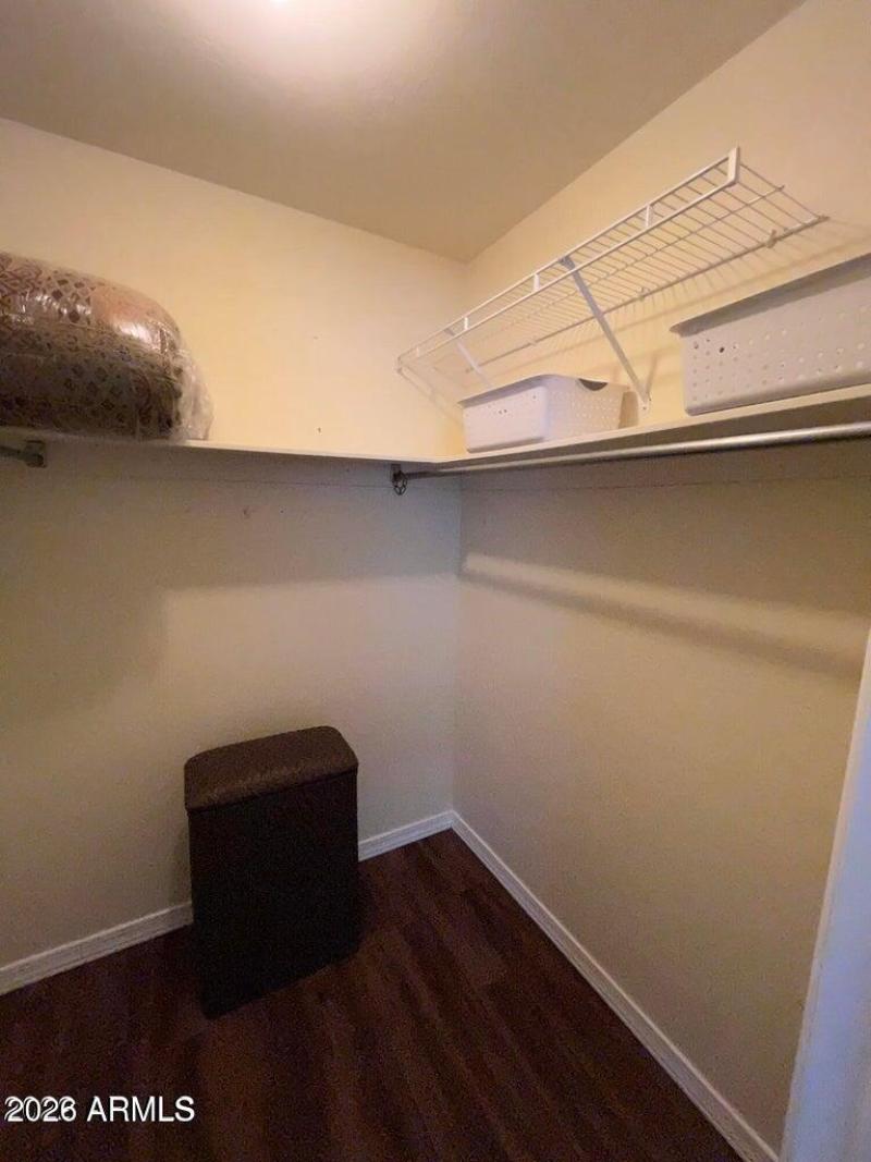 Primary walk in closet