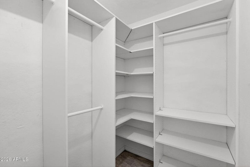 Primary Walk In Closet