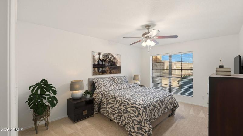 Primary Suite - Virtually Staged