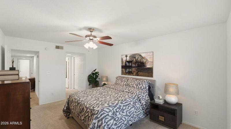 Primary Suite - Virtually Staged