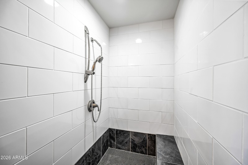 Separate primary shower
