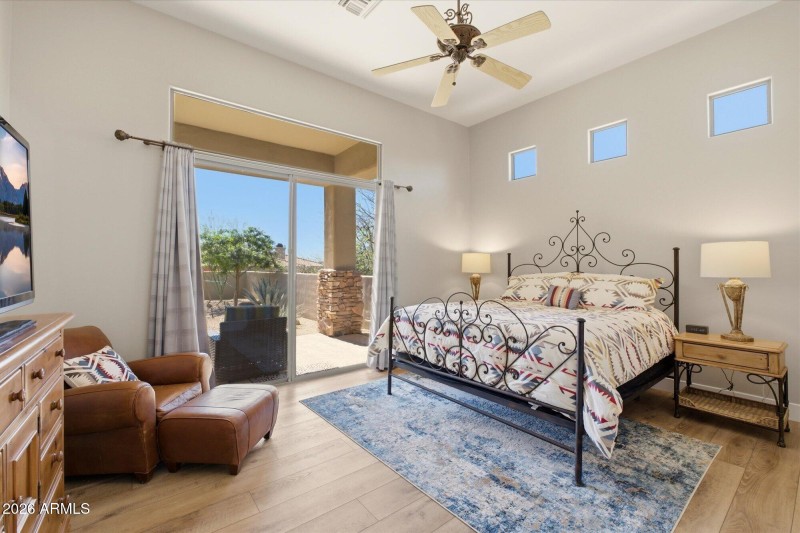 Bedroom 2 patio access