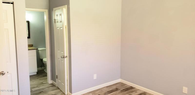 Bedroom 1 view to bath