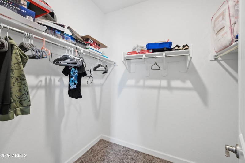 Bedroom #3 Walk-In Closet