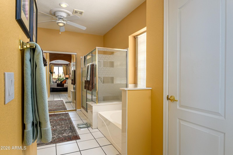 Shower & Separate Tub