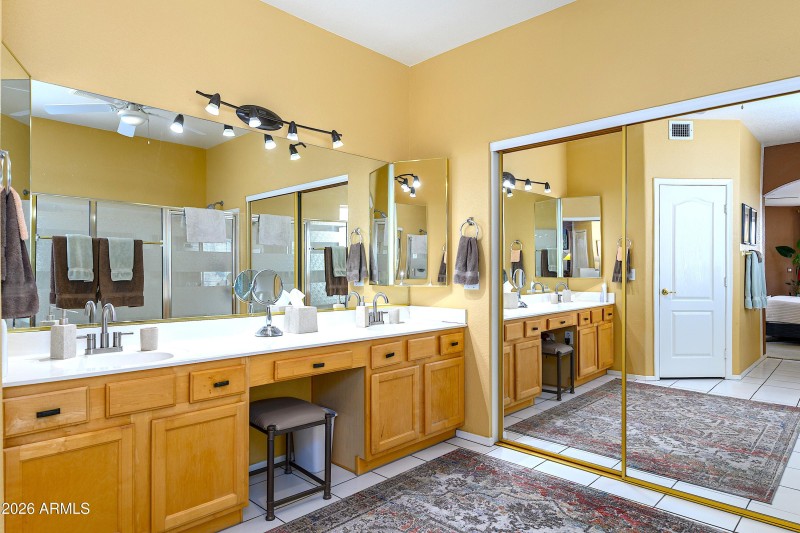 Spacious Primary Bath