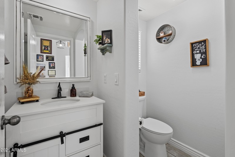 Downstairs Half Bathroom