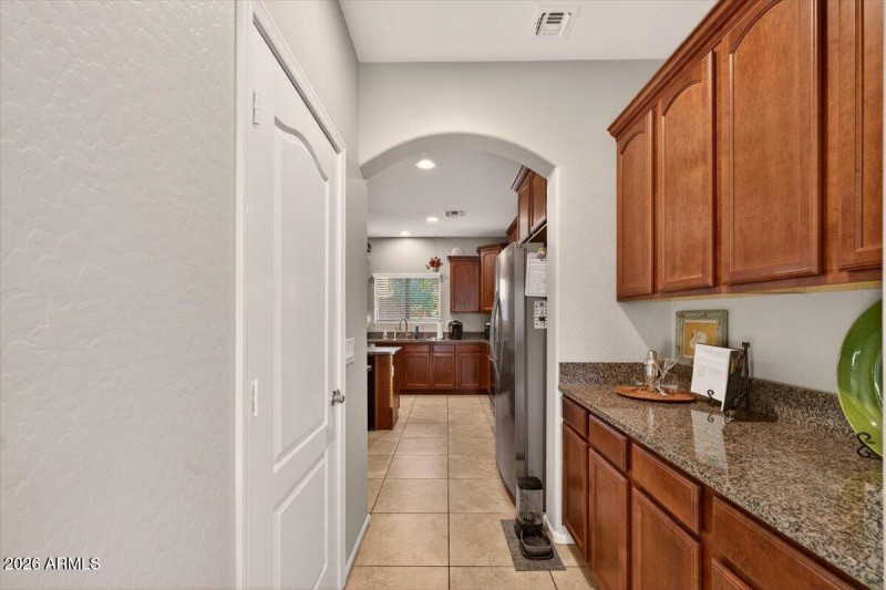 Interior Hallway with Arches