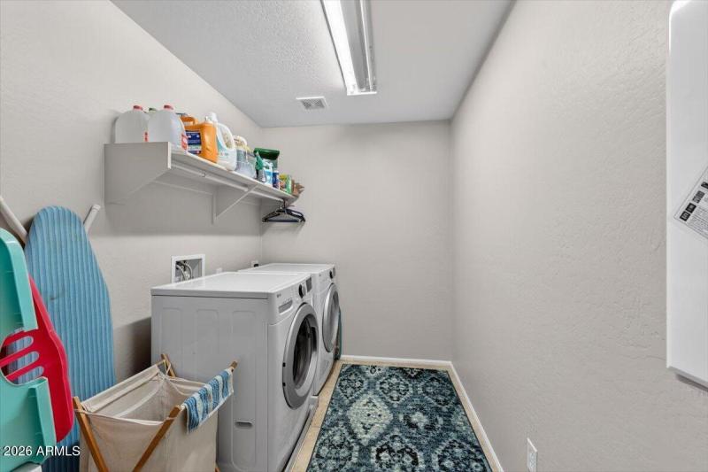 Laundry Room with Washer Dryer