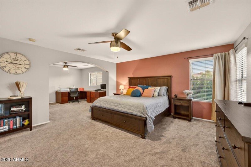 Primary Suite with Office Nook