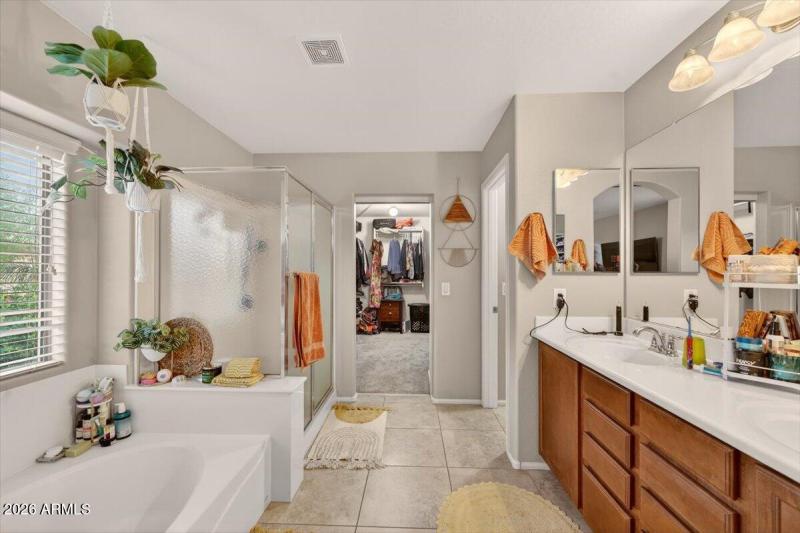 Primary Bathroom Double Vanity