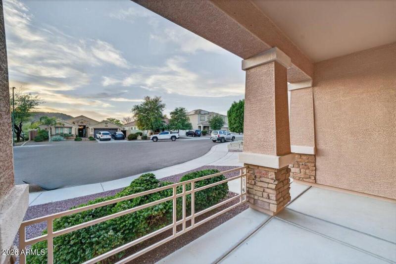 Covered Front Porch Seating
