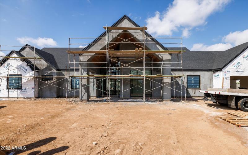 Front of Home Progress Shot