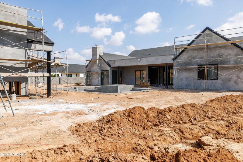 Guest House & Main House Progress Shot