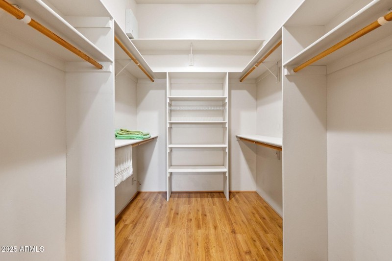 Master #1 Walk-In Closet