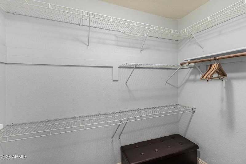 Primary Walk In Closet