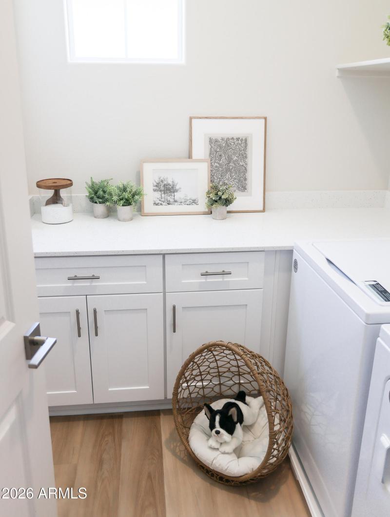 Laundry Room on Bedroom Level