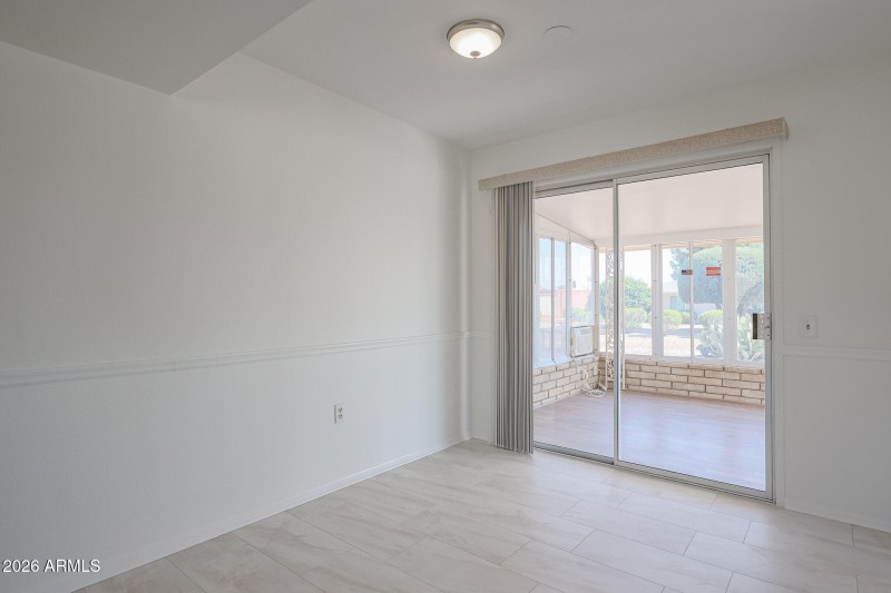DINING AREA/ENTRANCE TO ARIZONA ROOM