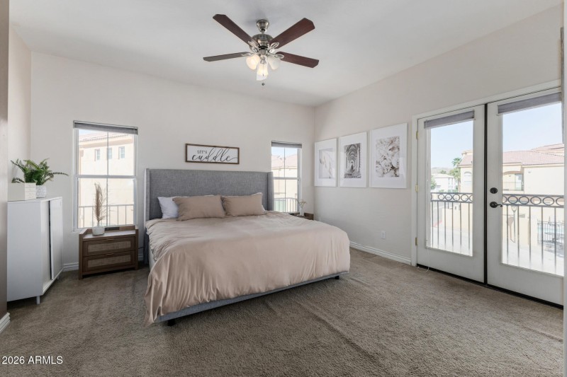 Primary with Balcony