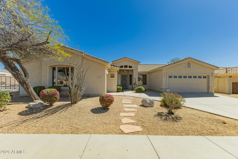 Front Exterior with Desert Landscaping