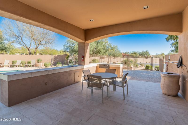 Community pool seating