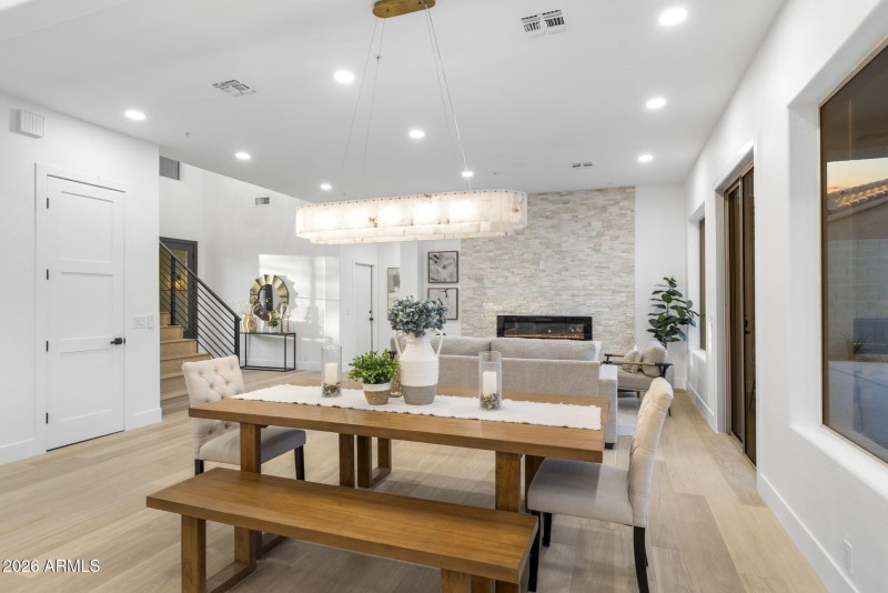 Designer Alabaster Chandelier