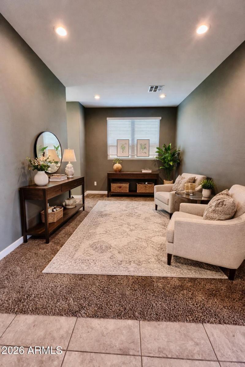 Front sitting Room Staged