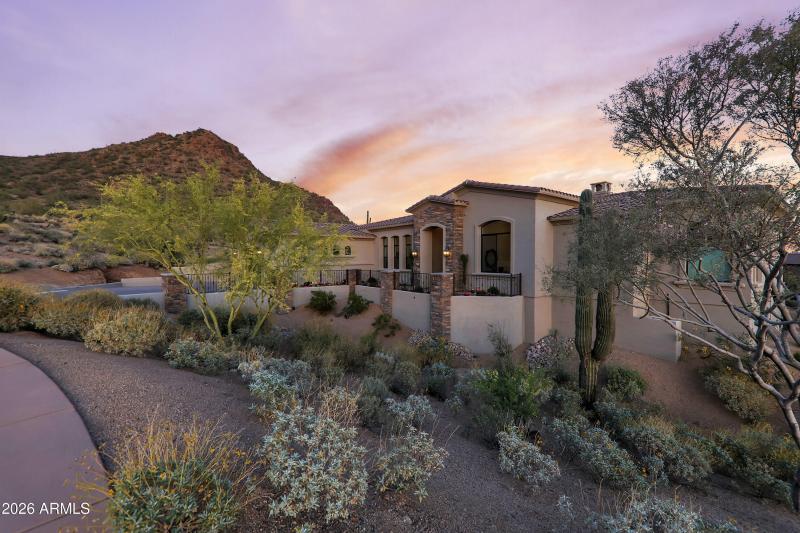 Front Exterior at Dusk 2