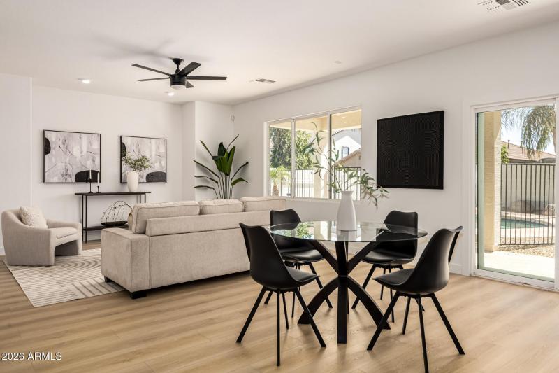 Rear Family Room/Breakfast Nook