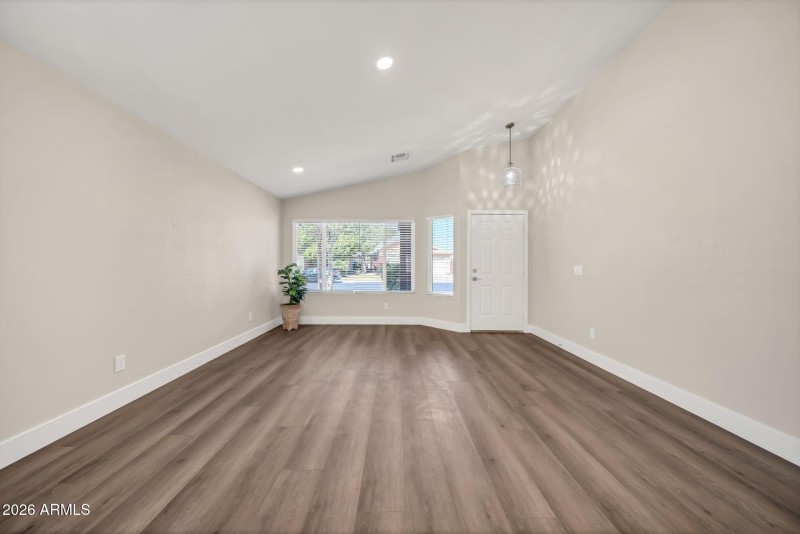 Spacious living space