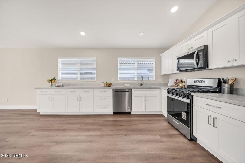 Spacious, beautifully designed kitchen