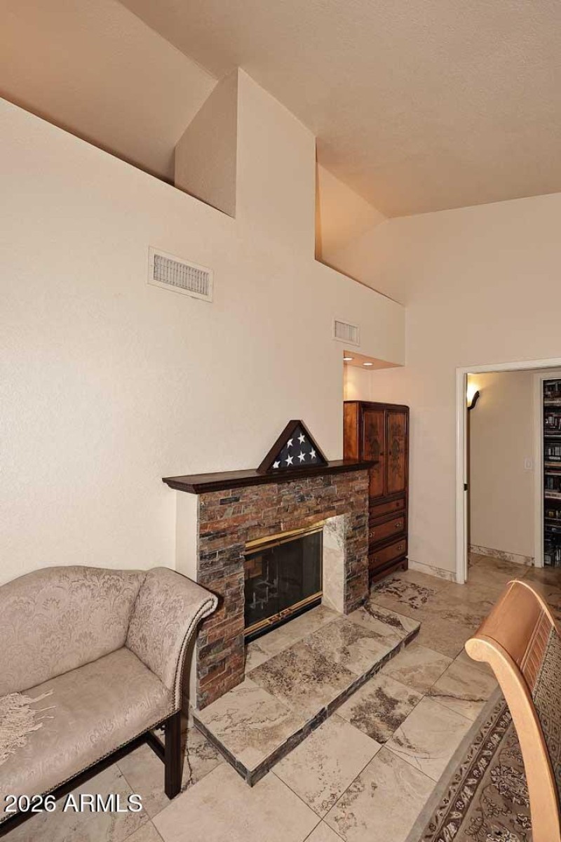 Family Room-Fireplace