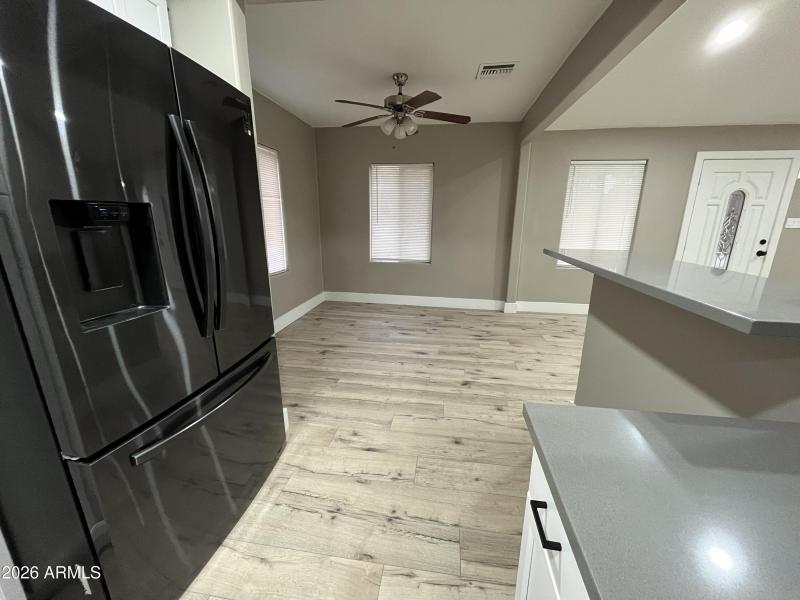 Kitchen and Dining Area